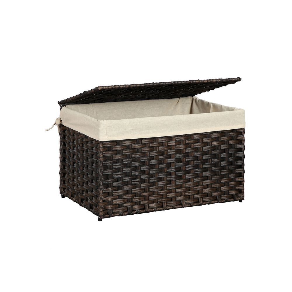 SONGMICS Metal Frame Laundry Hamper